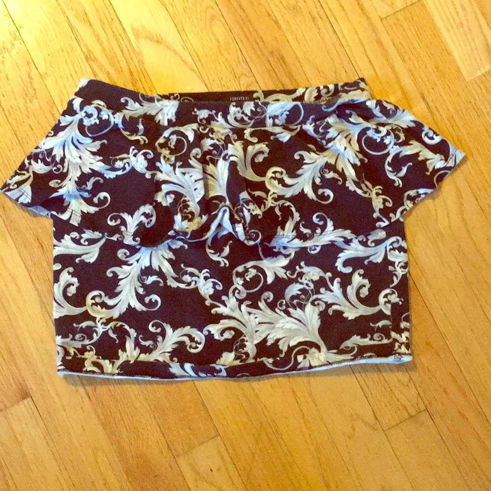 Peplum skirt